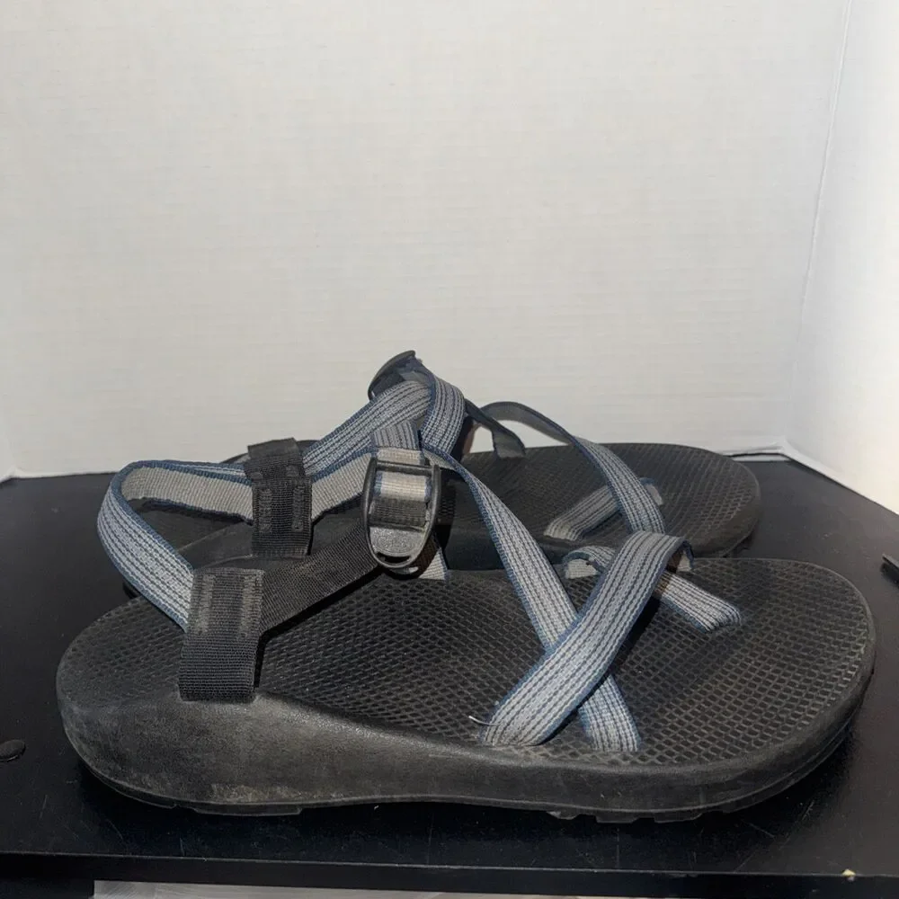 Chaco Black Z1 Classic Strap Sandals Men’s US Size 14 USA Green